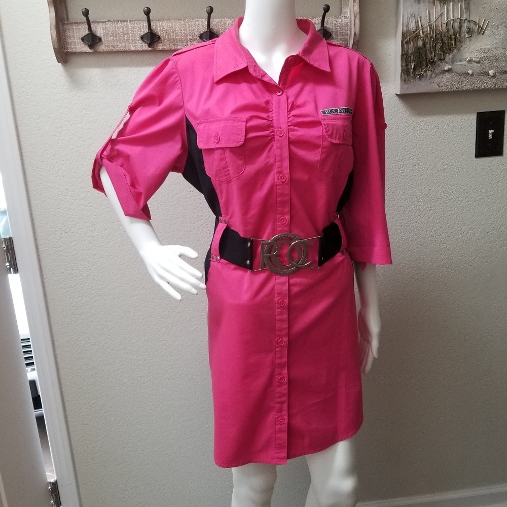 Hot Pink Dress - Picture 2 of 4